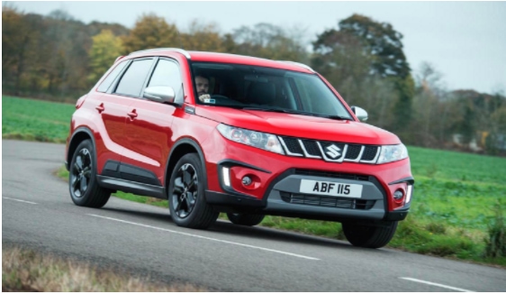 Suzuki Vitara on a road test