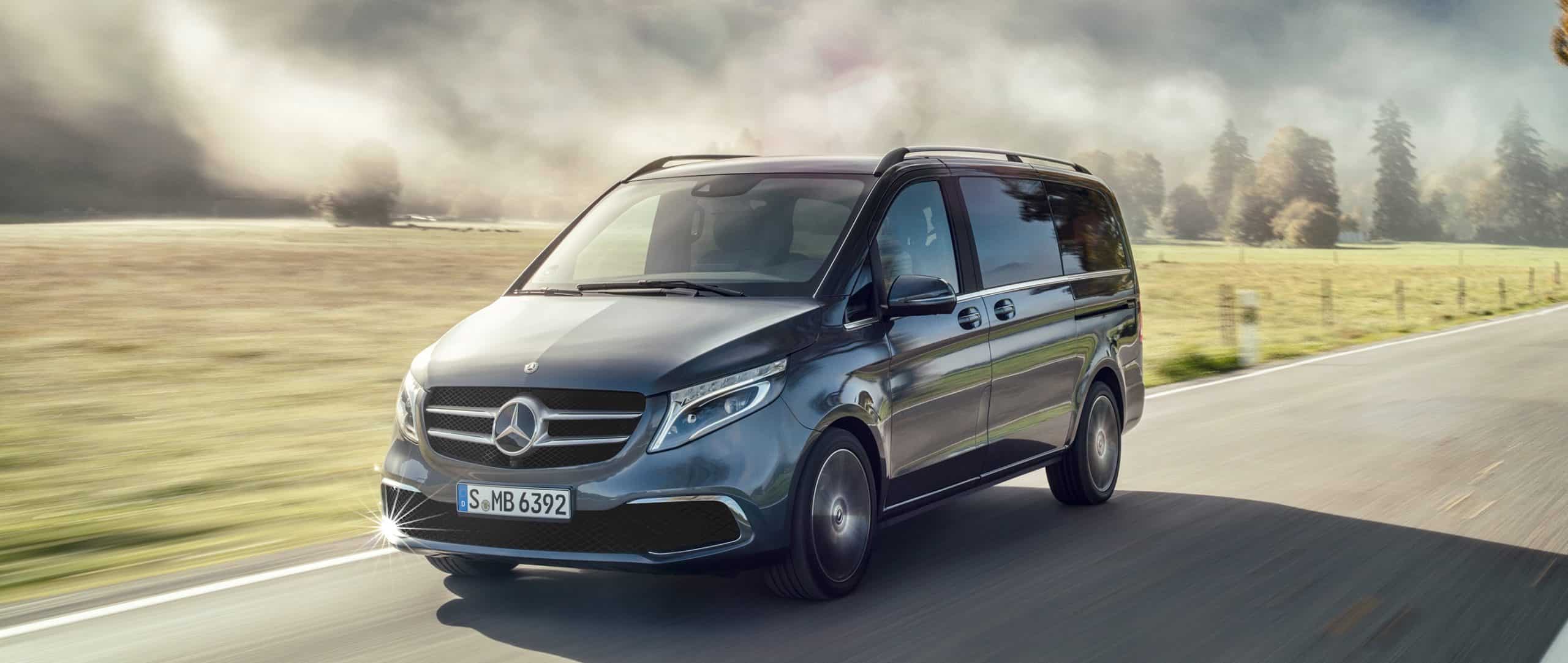 Mercedes back to school people movers